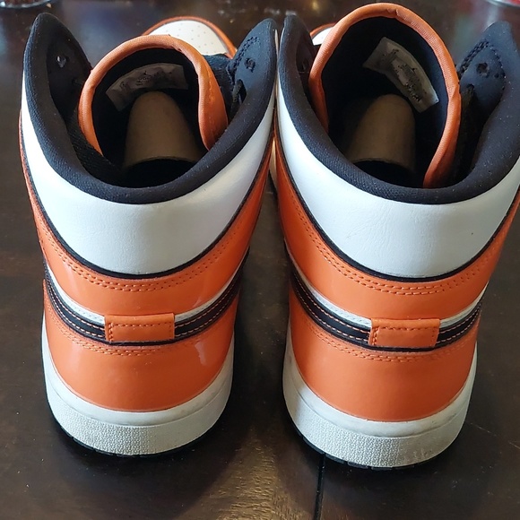 Nike Jordan 1 Mid Se Turf Orange/Black Men's 11 - Picture 7 of 12